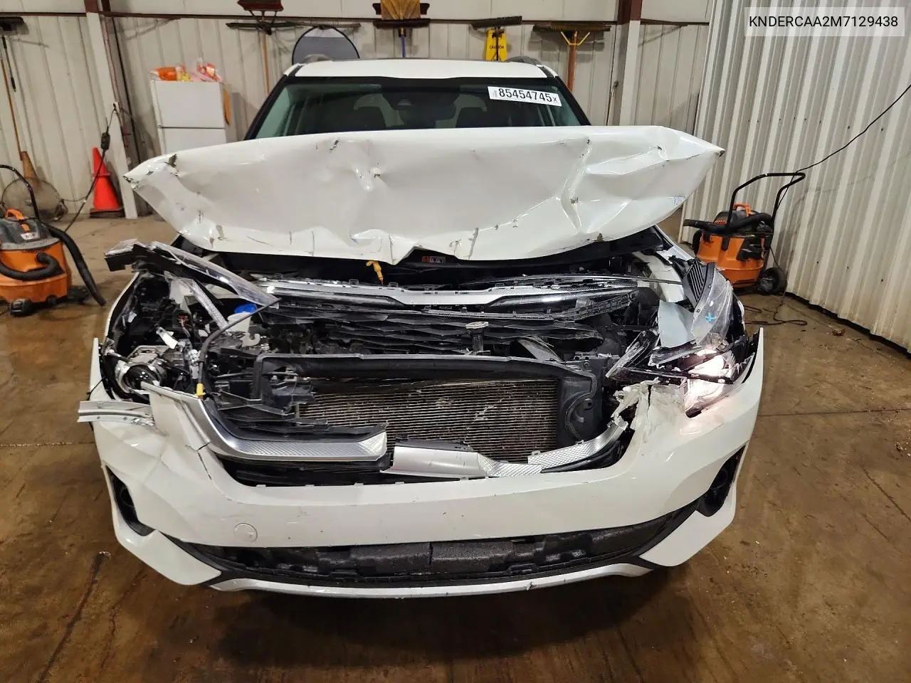 2021 Kia Seltos Ex VIN: KNDERCAA2M7129438 Lot: 85454745