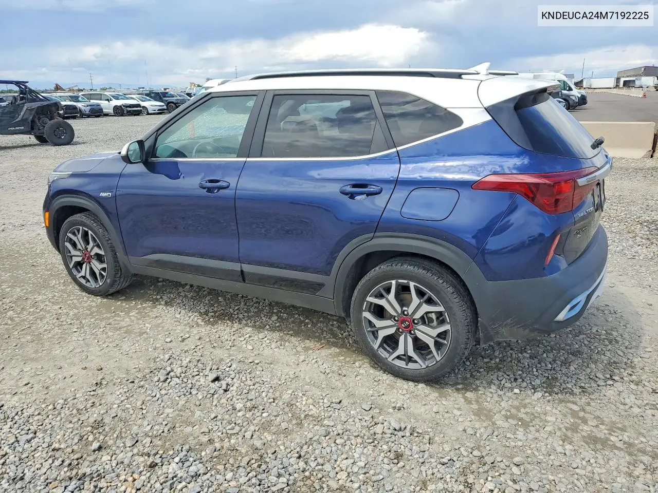 2021 Kia Seltos S VIN: KNDEUCA24M7192225 Lot: 85985595