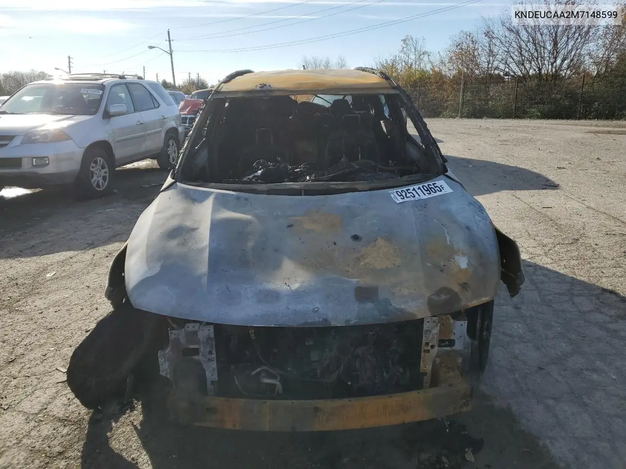 2021 Kia Seltos S VIN: KNDEUCAA2M7148599 Lot: 92511965