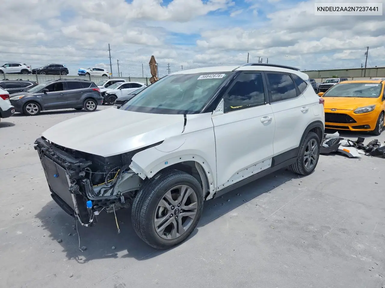 2022 Kia Seltos S VIN: KNDEU2AA2N7237441 Lot: 56842676