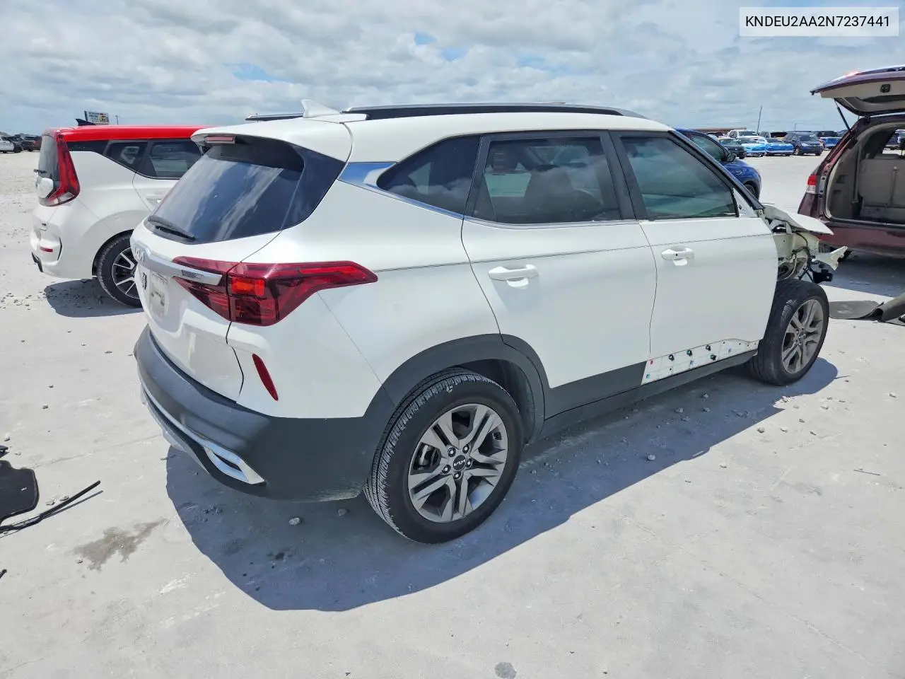 2022 Kia Seltos S VIN: KNDEU2AA2N7237441 Lot: 56842676