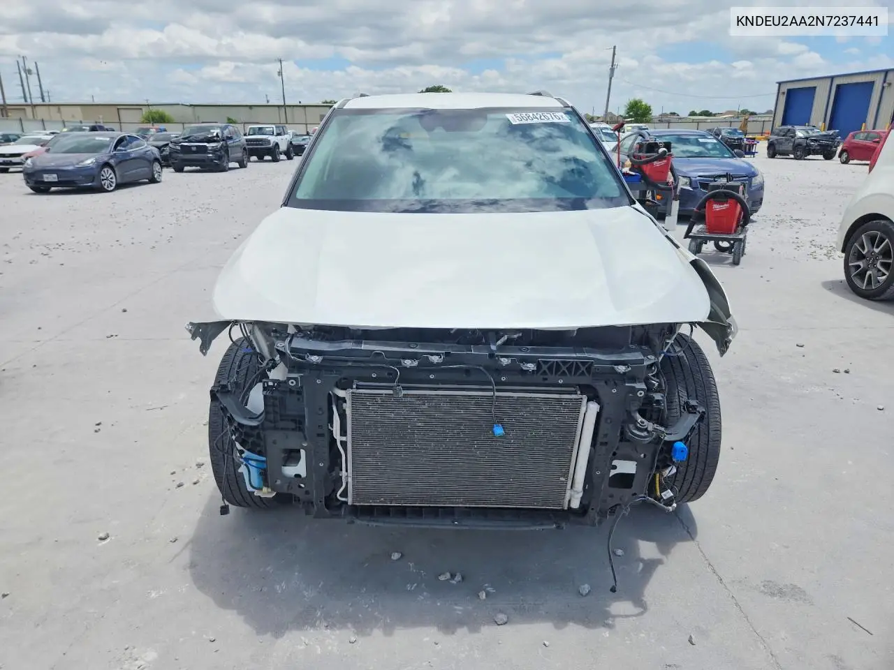 2022 Kia Seltos S VIN: KNDEU2AA2N7237441 Lot: 56842676