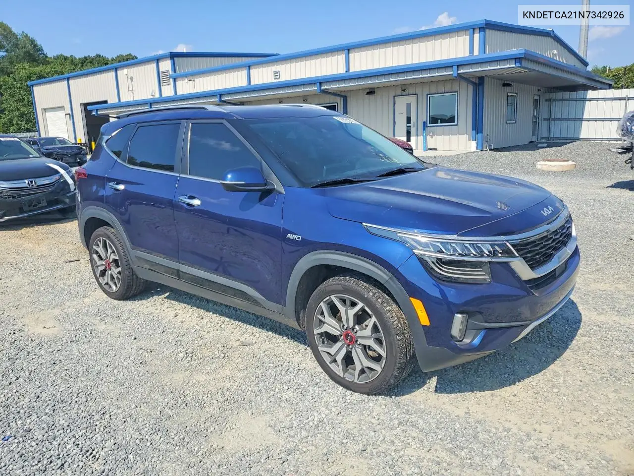 2022 Kia Seltos Sx VIN: KNDETCA21N7342926 Lot: 58829886