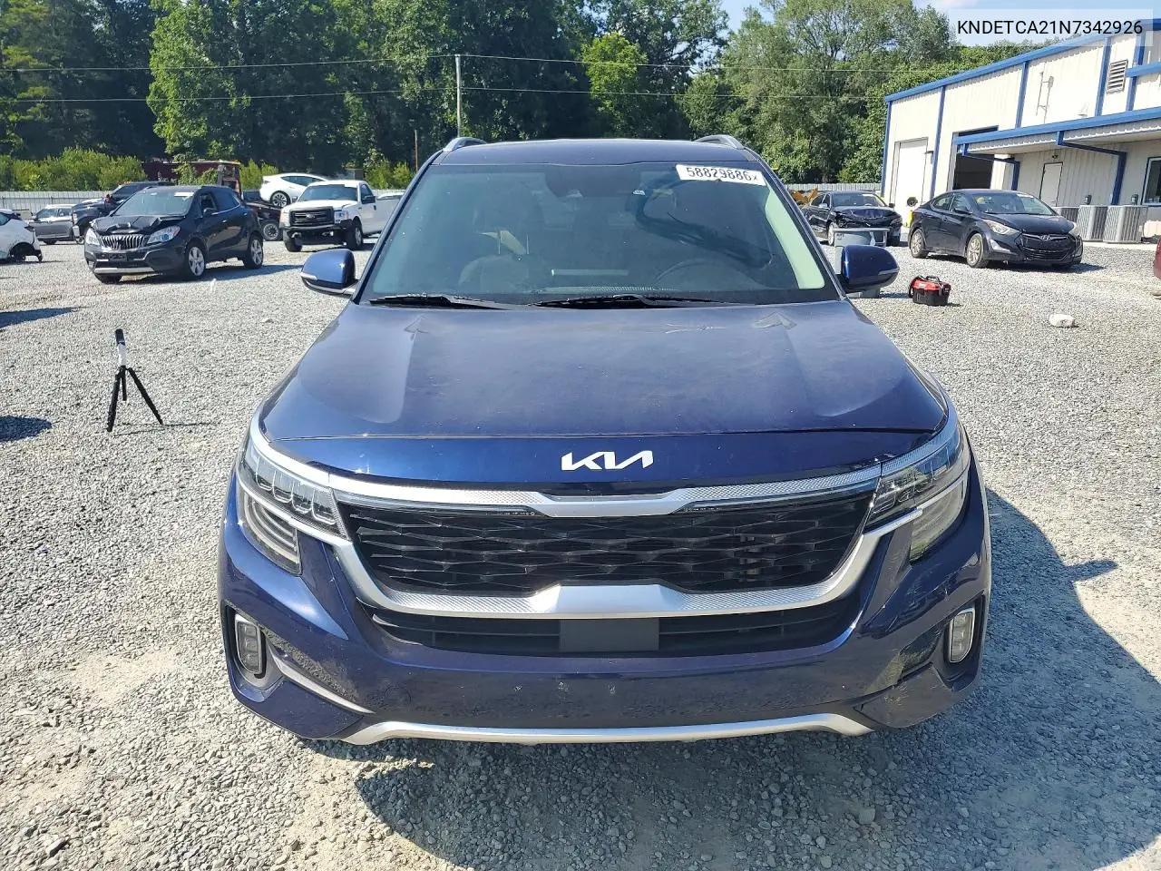 2022 Kia Seltos Sx VIN: KNDETCA21N7342926 Lot: 58829886