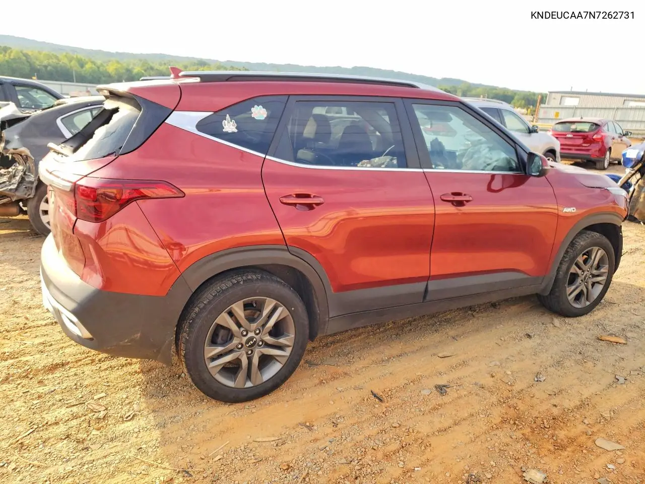 2022 Kia Seltos S VIN: KNDEUCAA7N7262731 Lot: 58957036