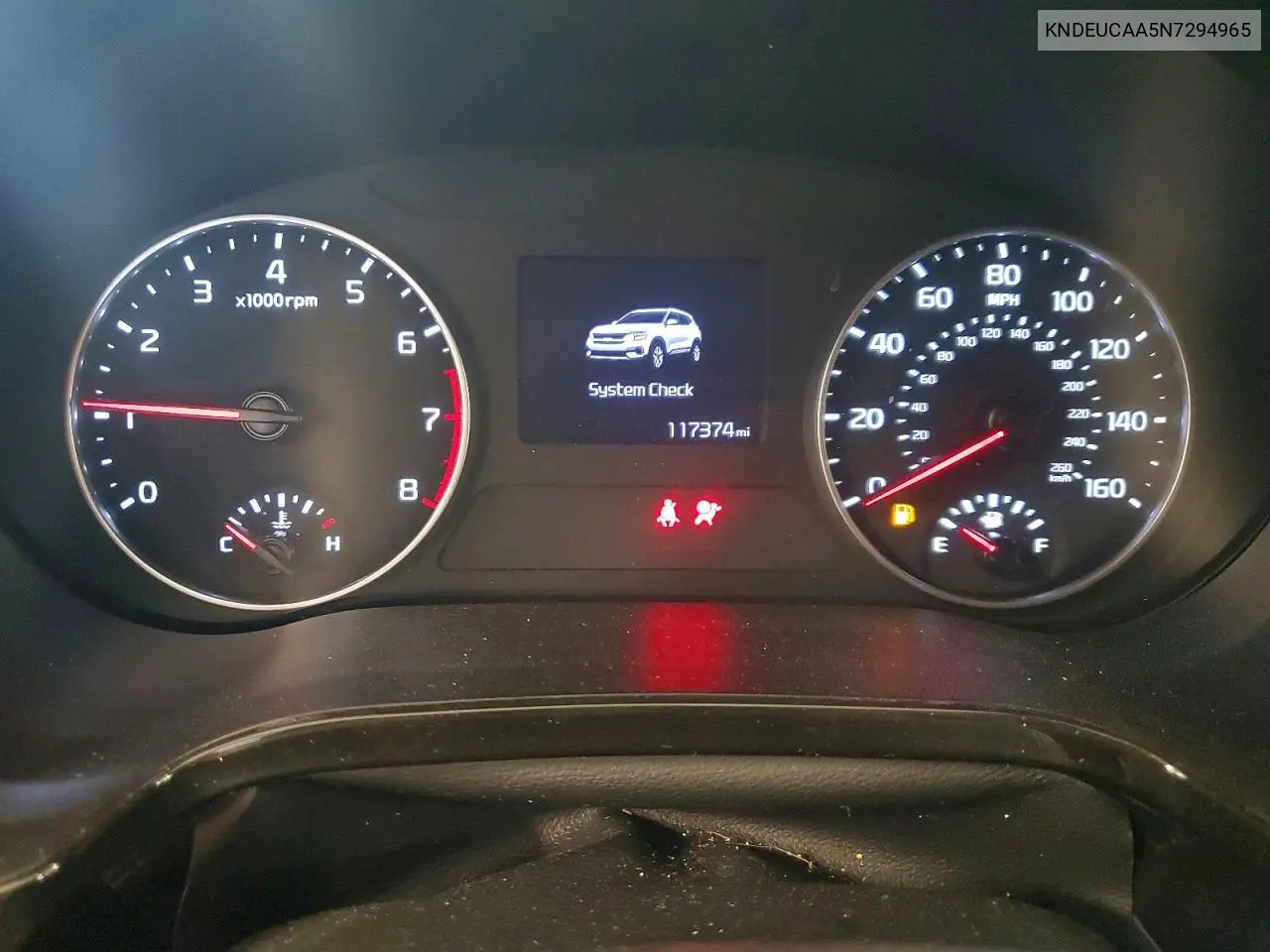 2022 Kia Seltos S VIN: KNDEUCAA5N7294965 Lot: 59232566
