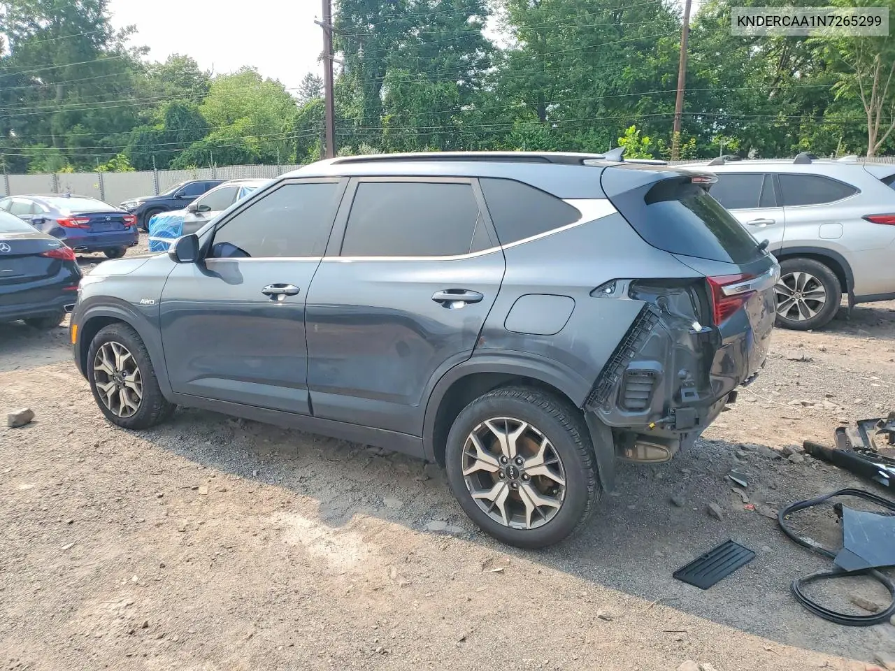 2022 Kia Seltos Ex VIN: KNDERCAA1N7265299 Lot: 60032776