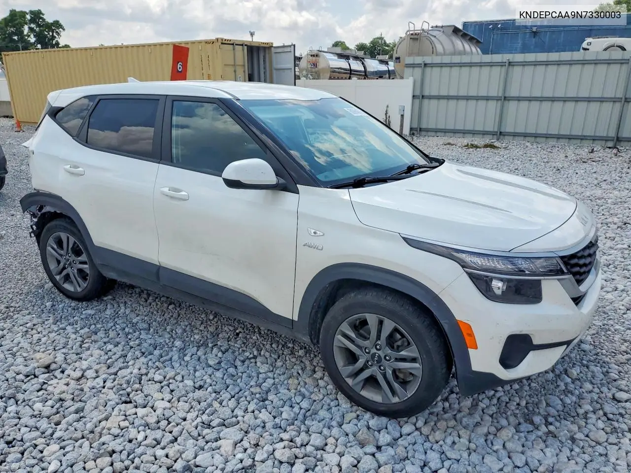 2022 Kia Seltos Lx VIN: KNDEPCAA9N7330003 Lot: 60064676