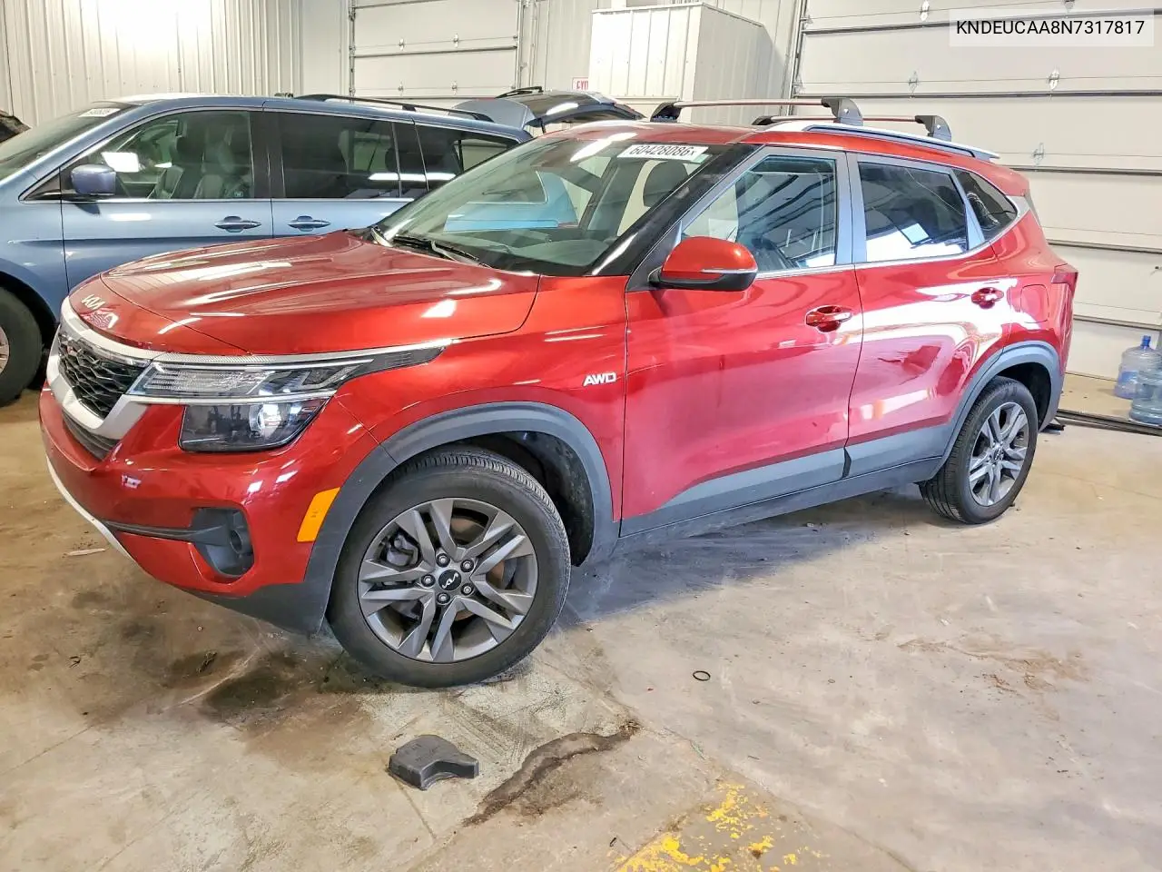 2022 Kia Seltos S VIN: KNDEUCAA8N7317817 Lot: 60428086