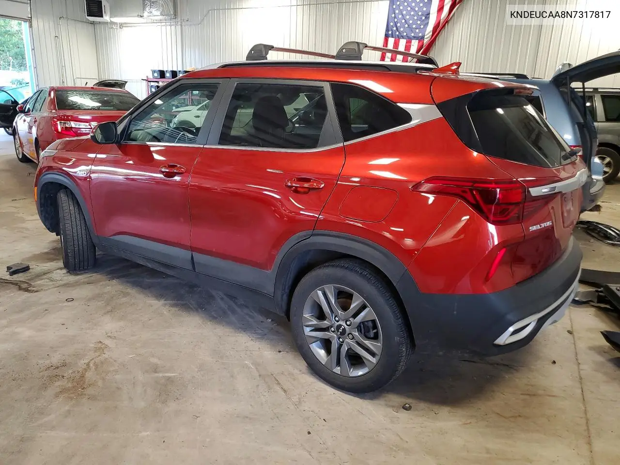 2022 Kia Seltos S VIN: KNDEUCAA8N7317817 Lot: 60428086