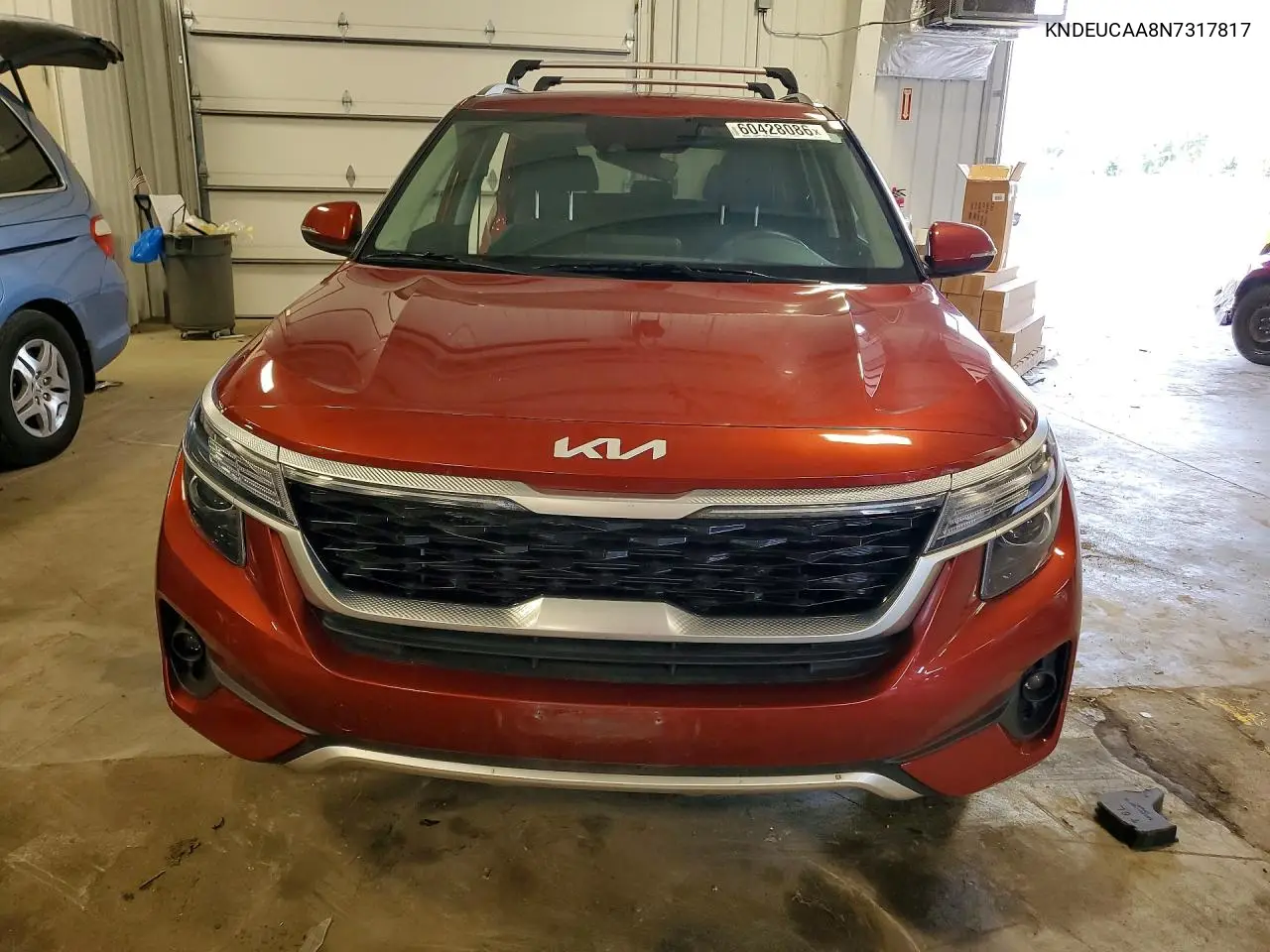 2022 Kia Seltos S VIN: KNDEUCAA8N7317817 Lot: 60428086