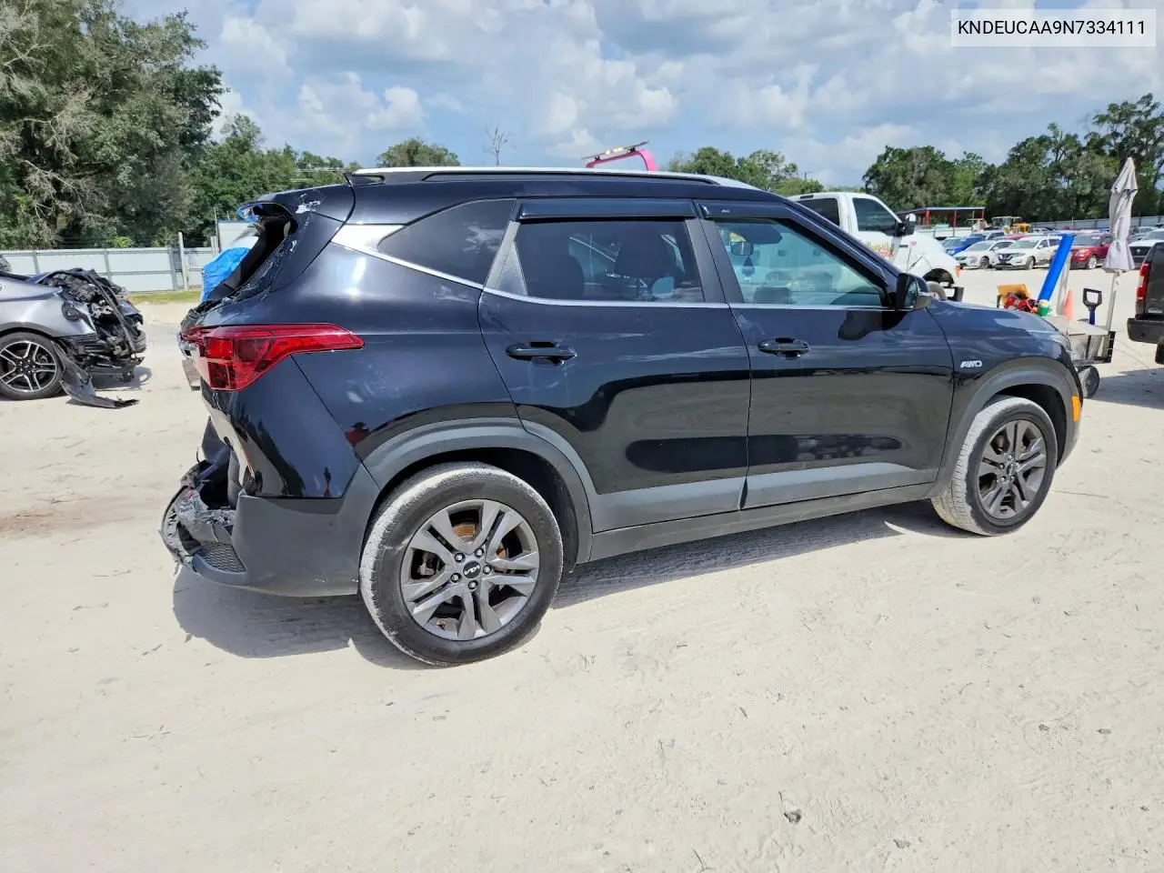 2022 Kia Seltos S VIN: KNDEUCAA9N7334111 Lot: 60552456