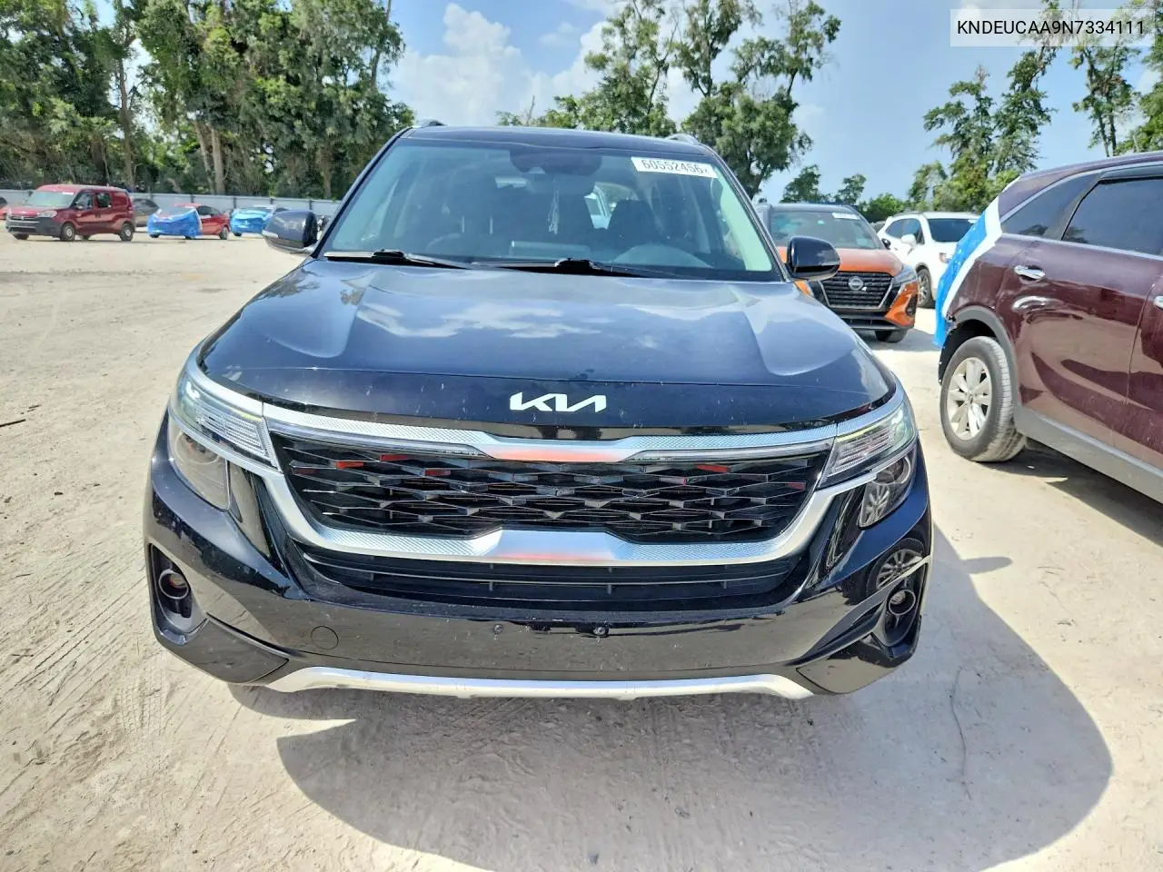 2022 Kia Seltos S VIN: KNDEUCAA9N7334111 Lot: 60552456