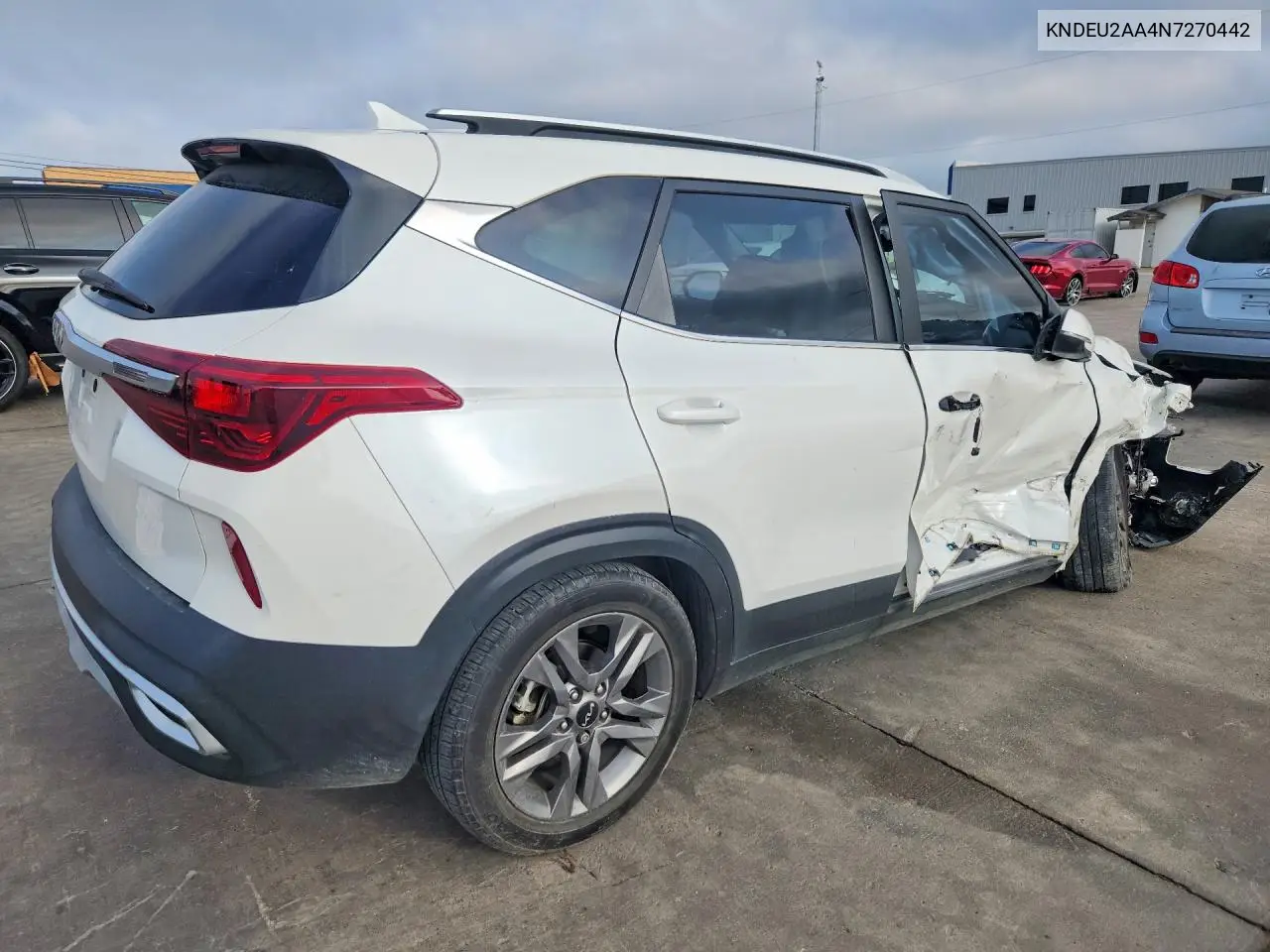 2022 Kia Seltos S VIN: KNDEU2AA4N7270442 Lot: 60934666