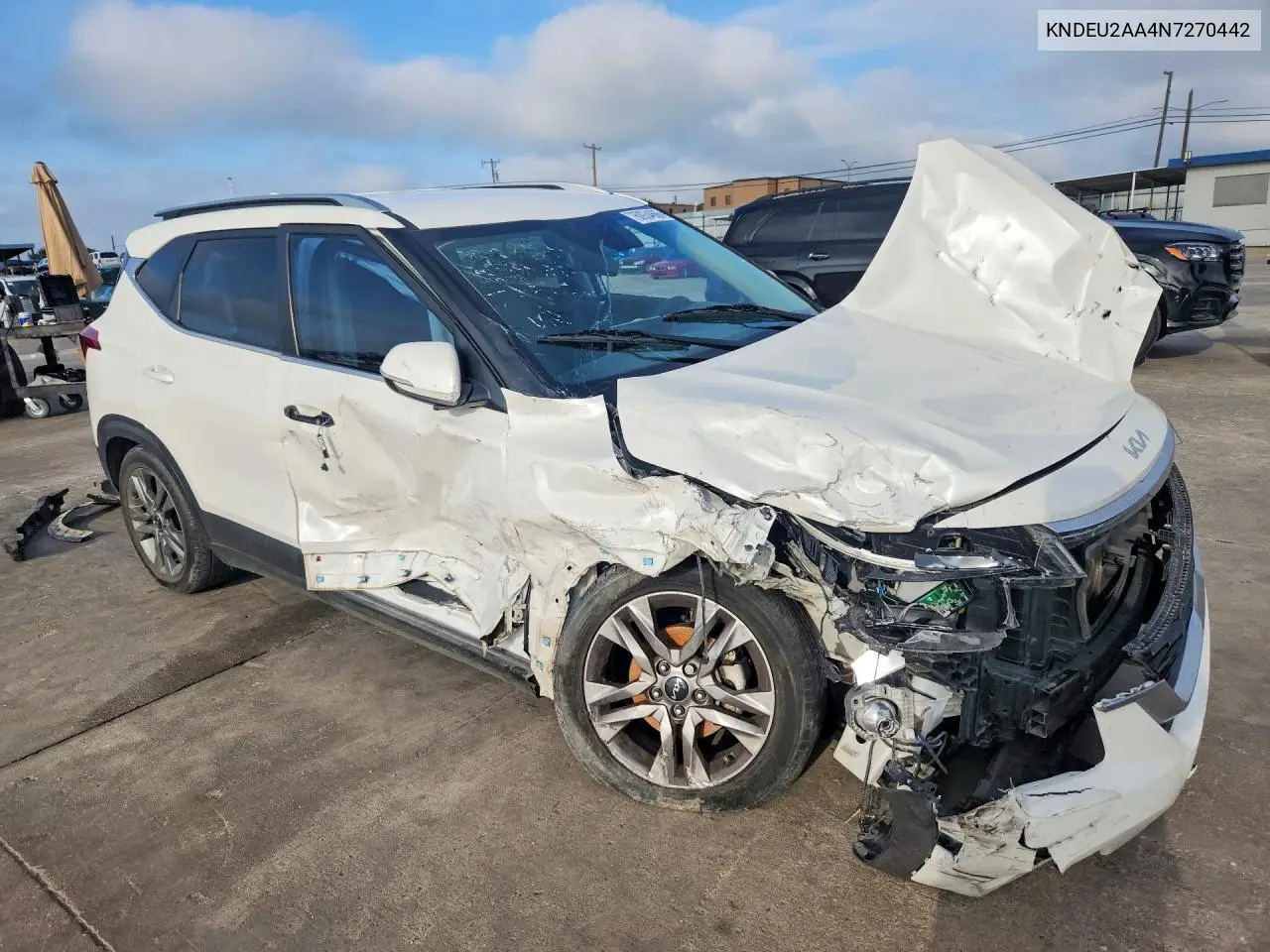 2022 Kia Seltos S VIN: KNDEU2AA4N7270442 Lot: 60934666