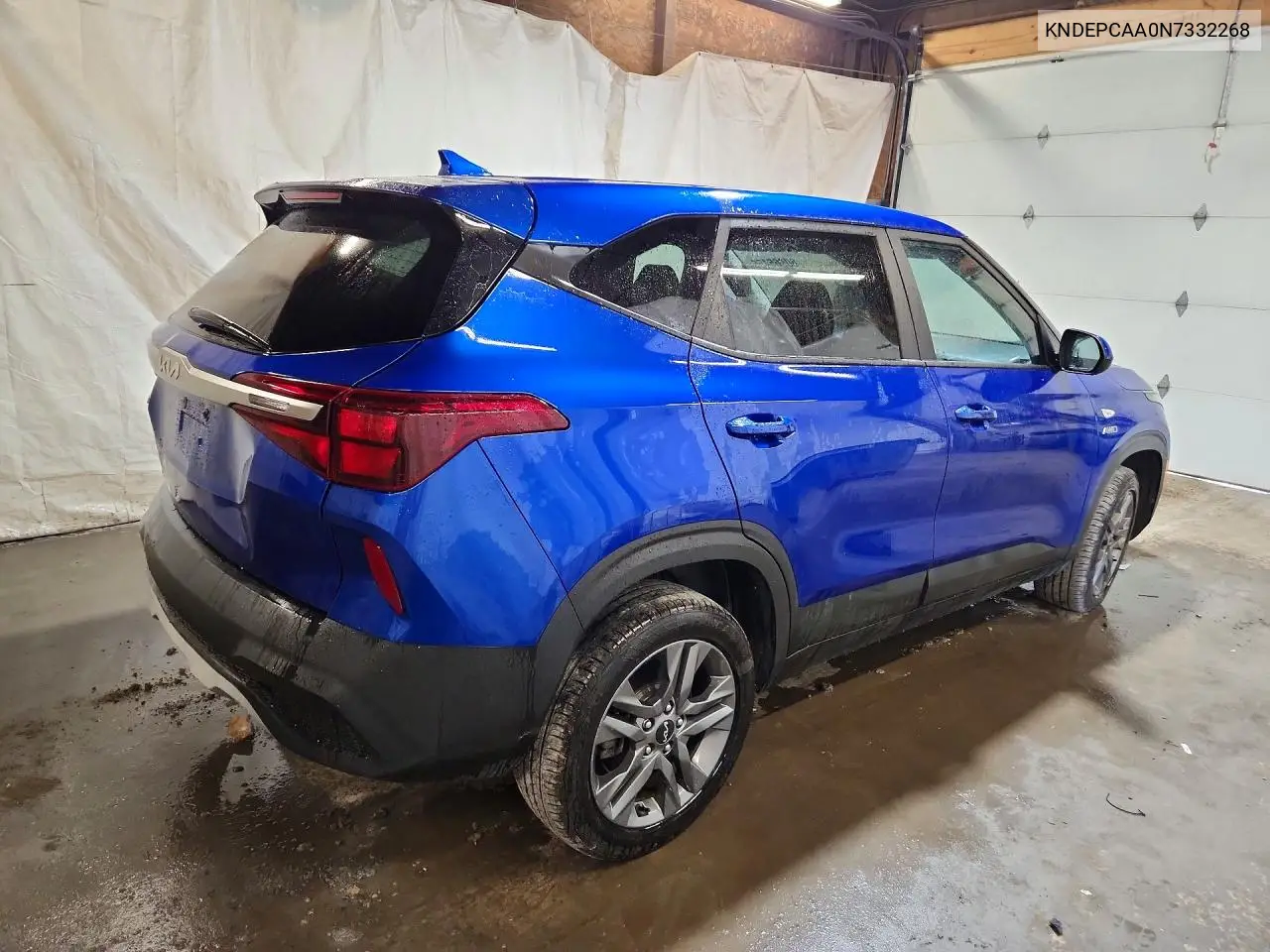 2022 Kia Seltos Lx VIN: KNDEPCAA0N7332268 Lot: 60965456