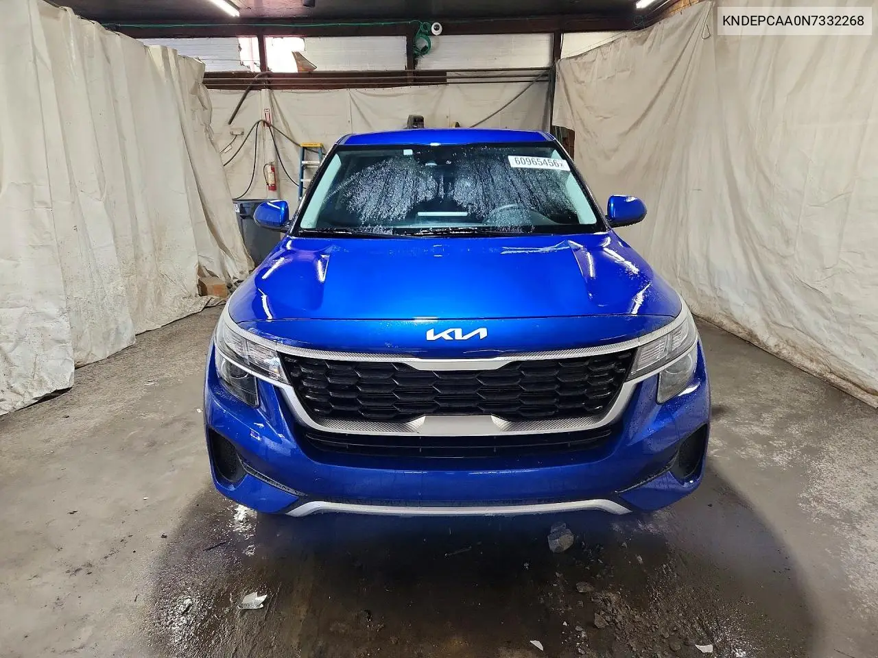 2022 Kia Seltos Lx VIN: KNDEPCAA0N7332268 Lot: 60965456