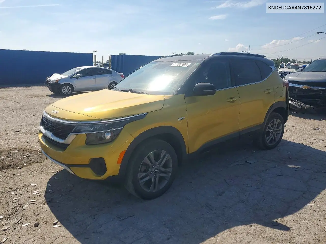 2022 Kia Seltos S VIN: KNDEUCAA4N7315272 Lot: 61104166