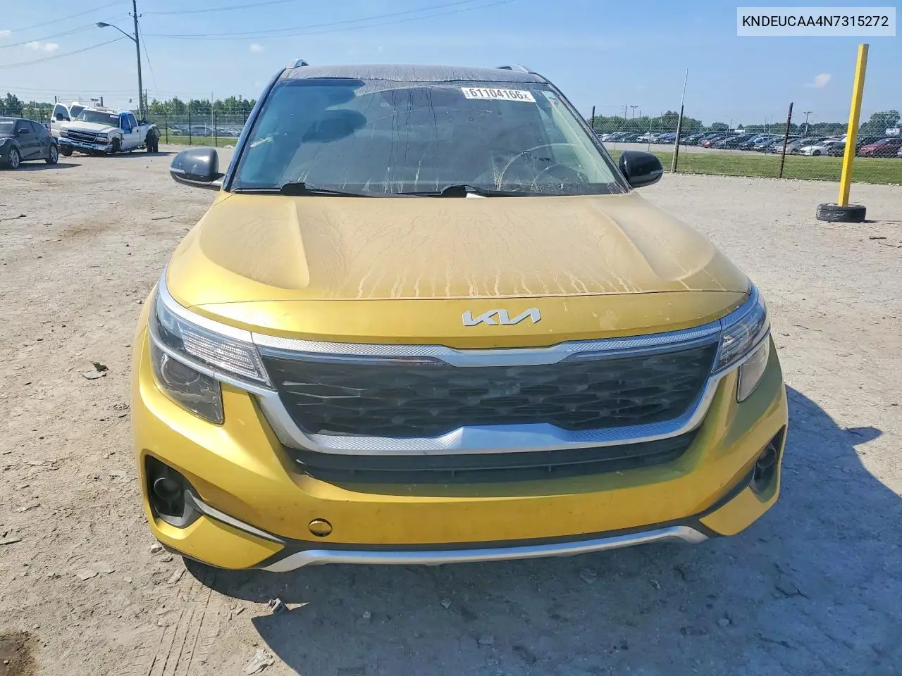 2022 Kia Seltos S VIN: KNDEUCAA4N7315272 Lot: 61104166