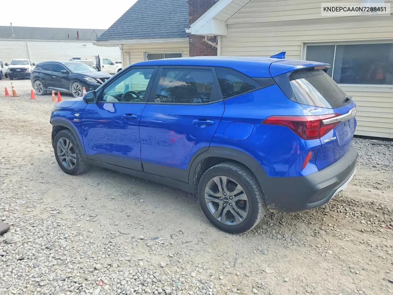 2022 Kia Seltos Lx VIN: KNDEPCAA0N7288451 Lot: 61422436