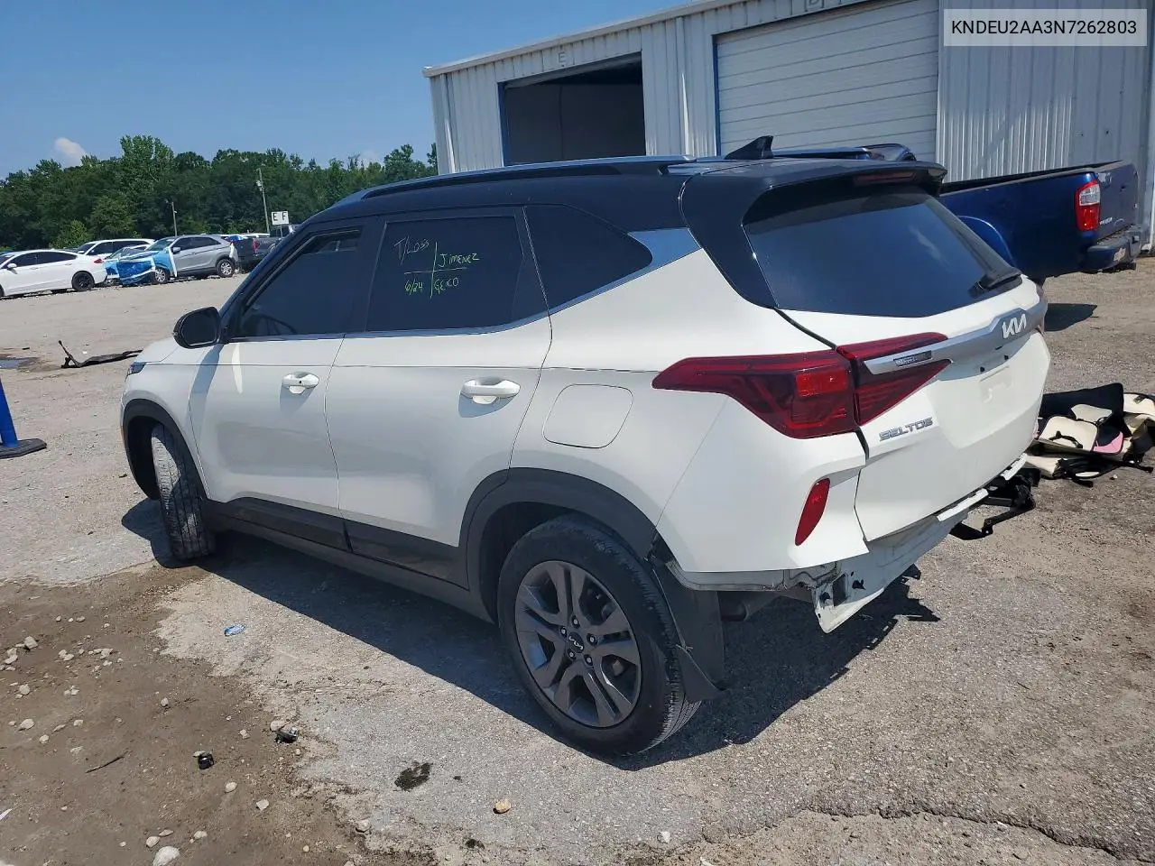 2022 Kia Seltos S VIN: KNDEU2AA3N7262803 Lot: 85624335