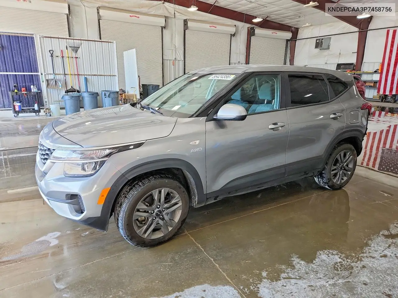 2023 Kia Seltos Lx VIN: KNDEPCAA3P7458756 Lot: 56424356