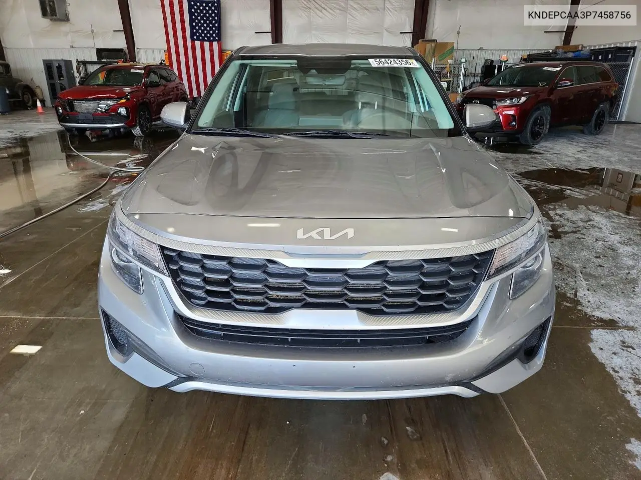 2023 Kia Seltos Lx VIN: KNDEPCAA3P7458756 Lot: 56424356
