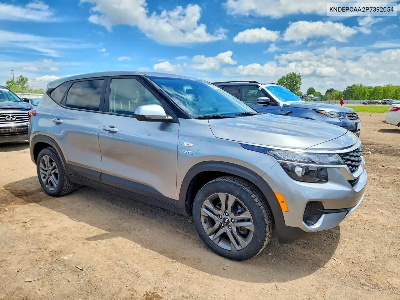 2023 Kia Seltos Lx VIN: KNDEPCAA2P7392054 Lot: 56845256