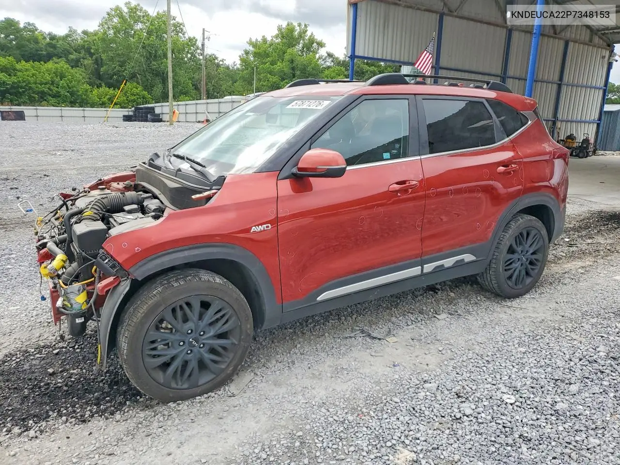 2023 Kia Seltos Nightfall VIN: KNDEUCA22P7348153 Lot: 57871276