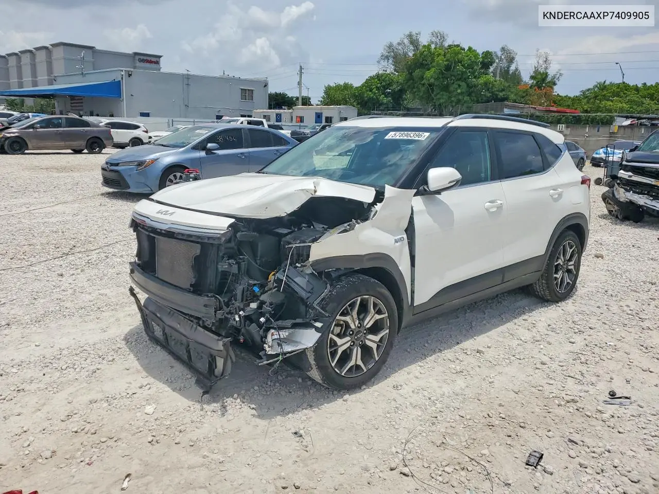 2023 Kia Seltos Ex VIN: KNDERCAAXP7409905 Lot: 57896396