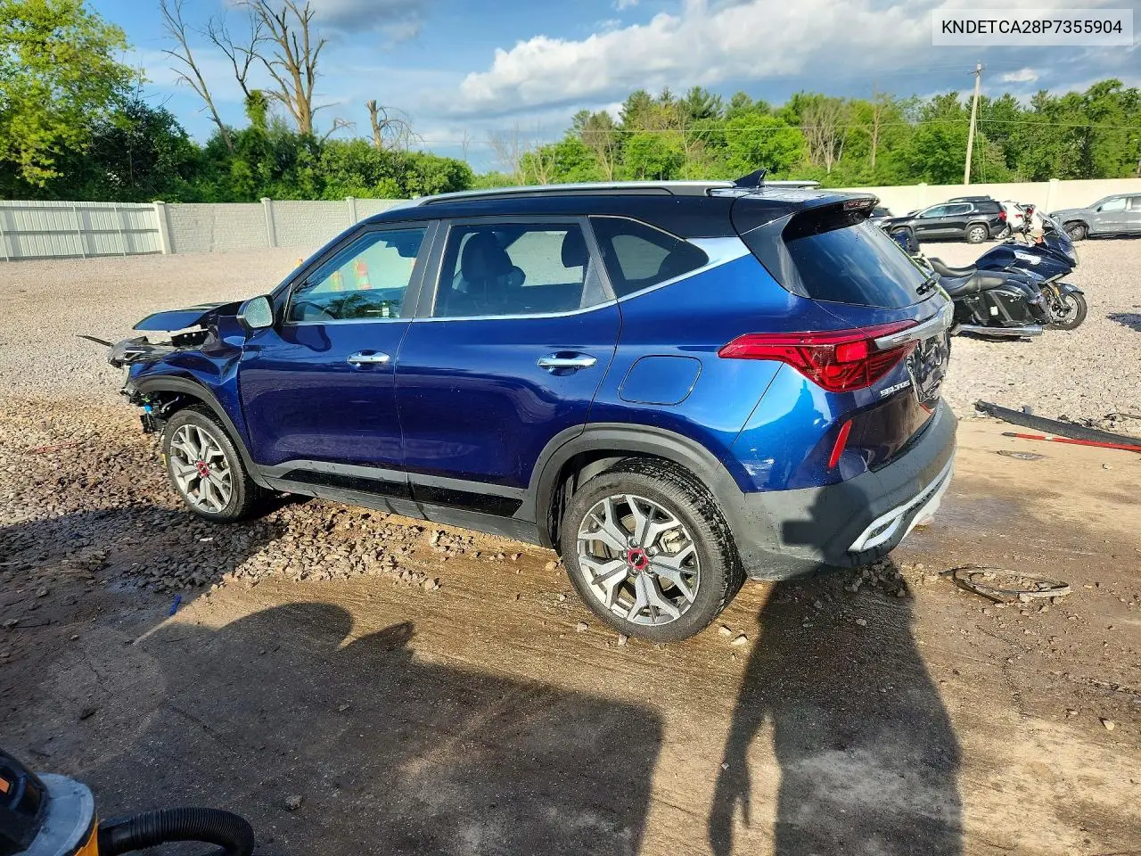 2023 Kia Seltos Sx VIN: KNDETCA28P7355904 Lot: 59619356