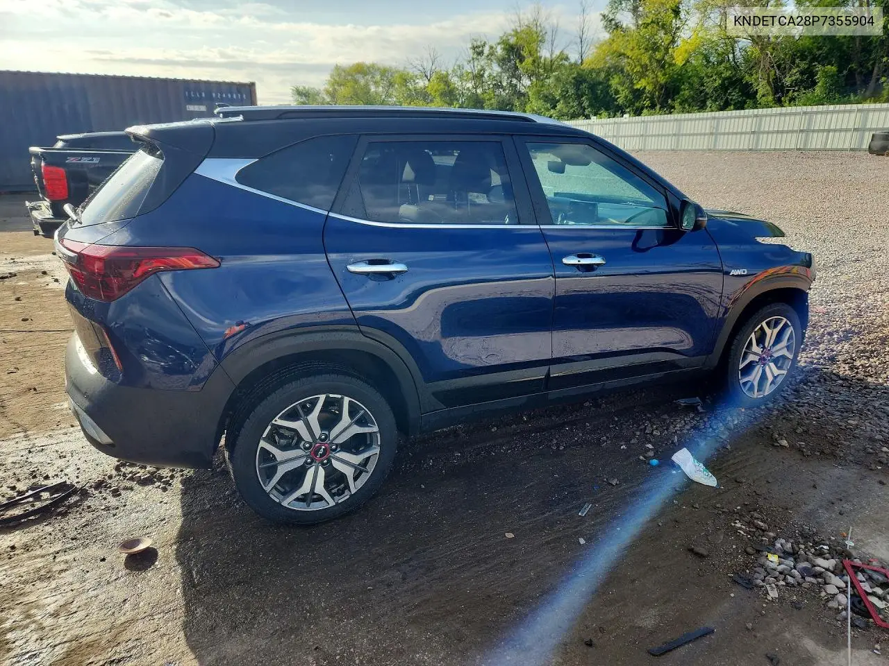 2023 Kia Seltos Sx VIN: KNDETCA28P7355904 Lot: 59619356