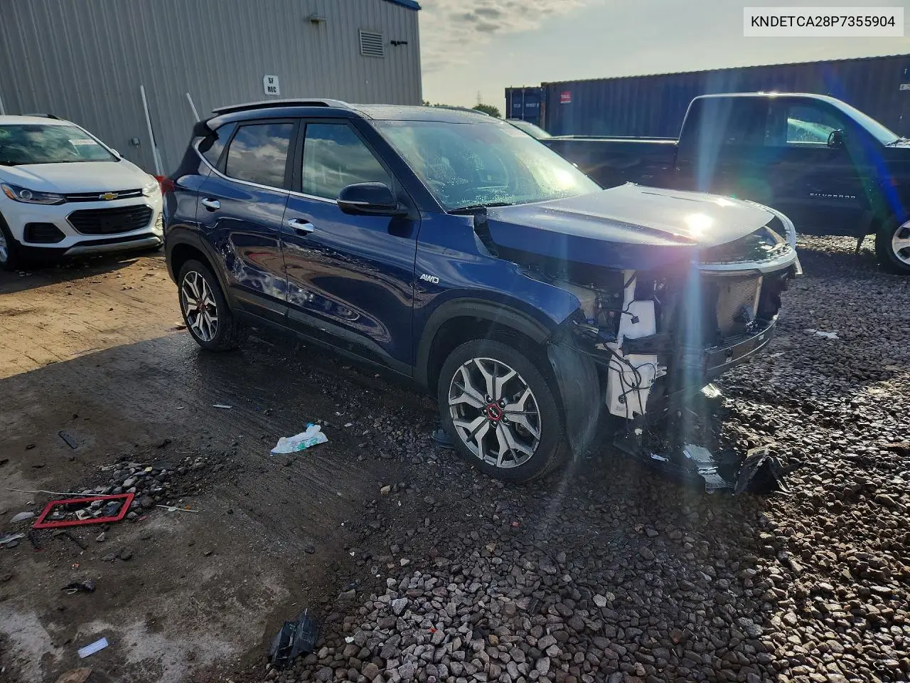 2023 Kia Seltos Sx VIN: KNDETCA28P7355904 Lot: 59619356