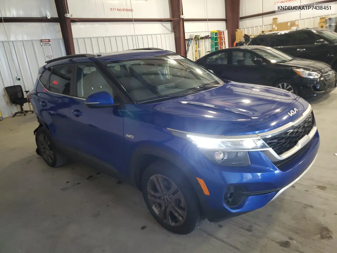 2023 Kia Seltos S VIN: KNDEUCAA1P7438451 Lot: 59688606