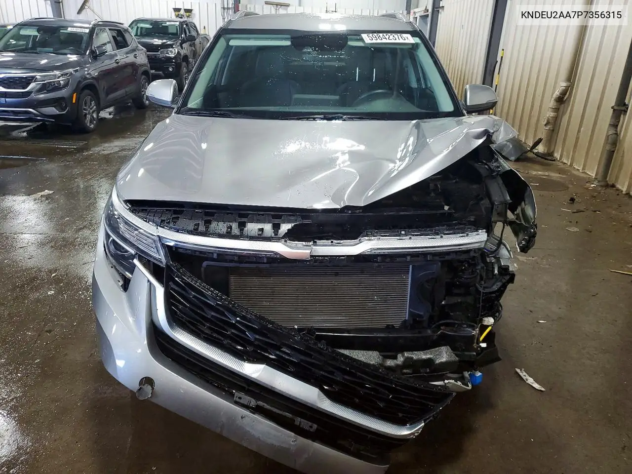 2023 Kia Seltos S VIN: KNDEU2AA7P7356315 Lot: 59842376