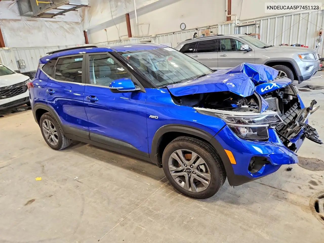 2023 Kia Seltos S VIN: KNDEUCAA5P7451123 Lot: 60422296