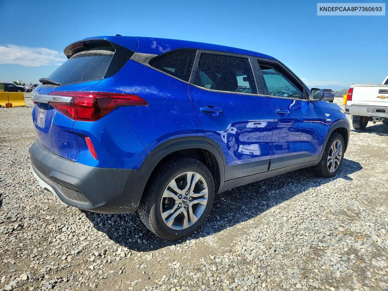 2023 Kia Seltos Lx VIN: KNDEPCAA8P7360693 Lot: 60441806