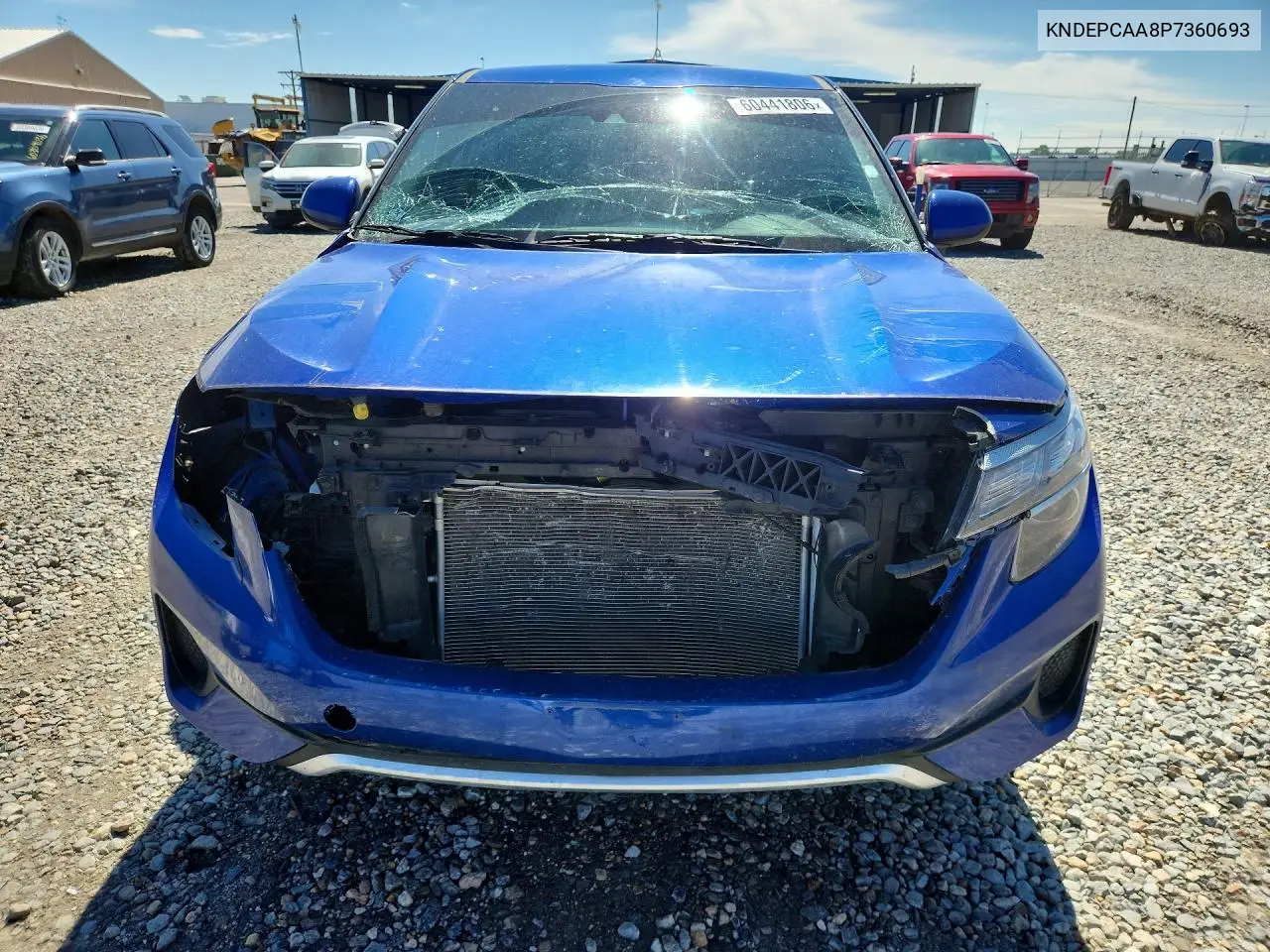 2023 Kia Seltos Lx VIN: KNDEPCAA8P7360693 Lot: 60441806