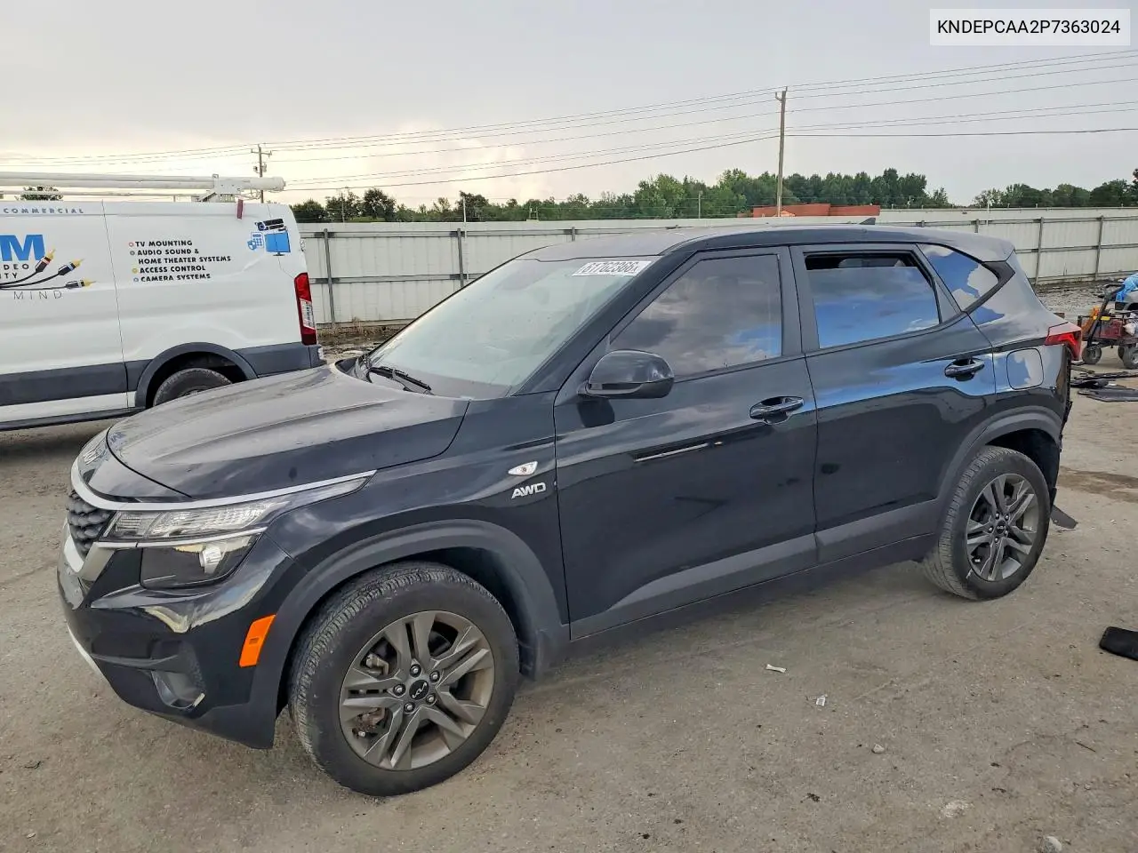 2023 Kia Seltos Lx VIN: KNDEPCAA2P7363024 Lot: 61762366