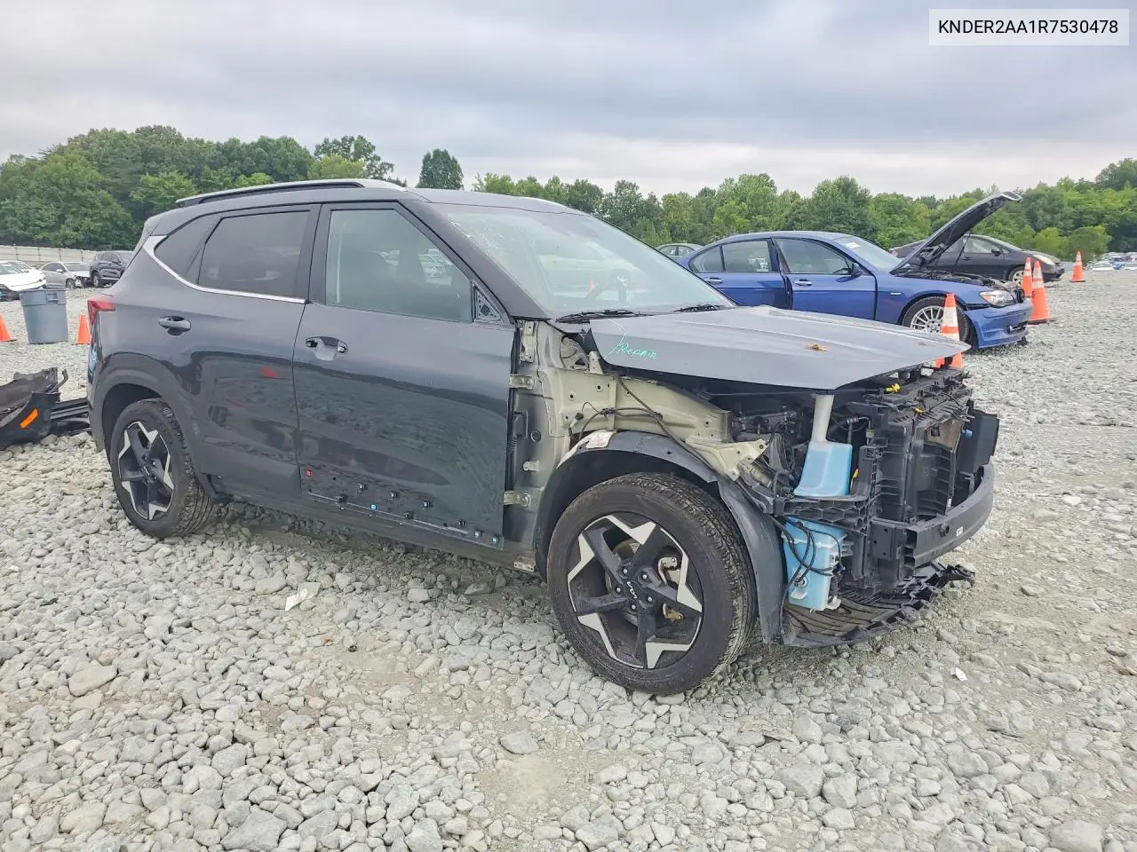 2024 Kia Seltos Ex VIN: KNDER2AA1R7530478 Lot: 60370236