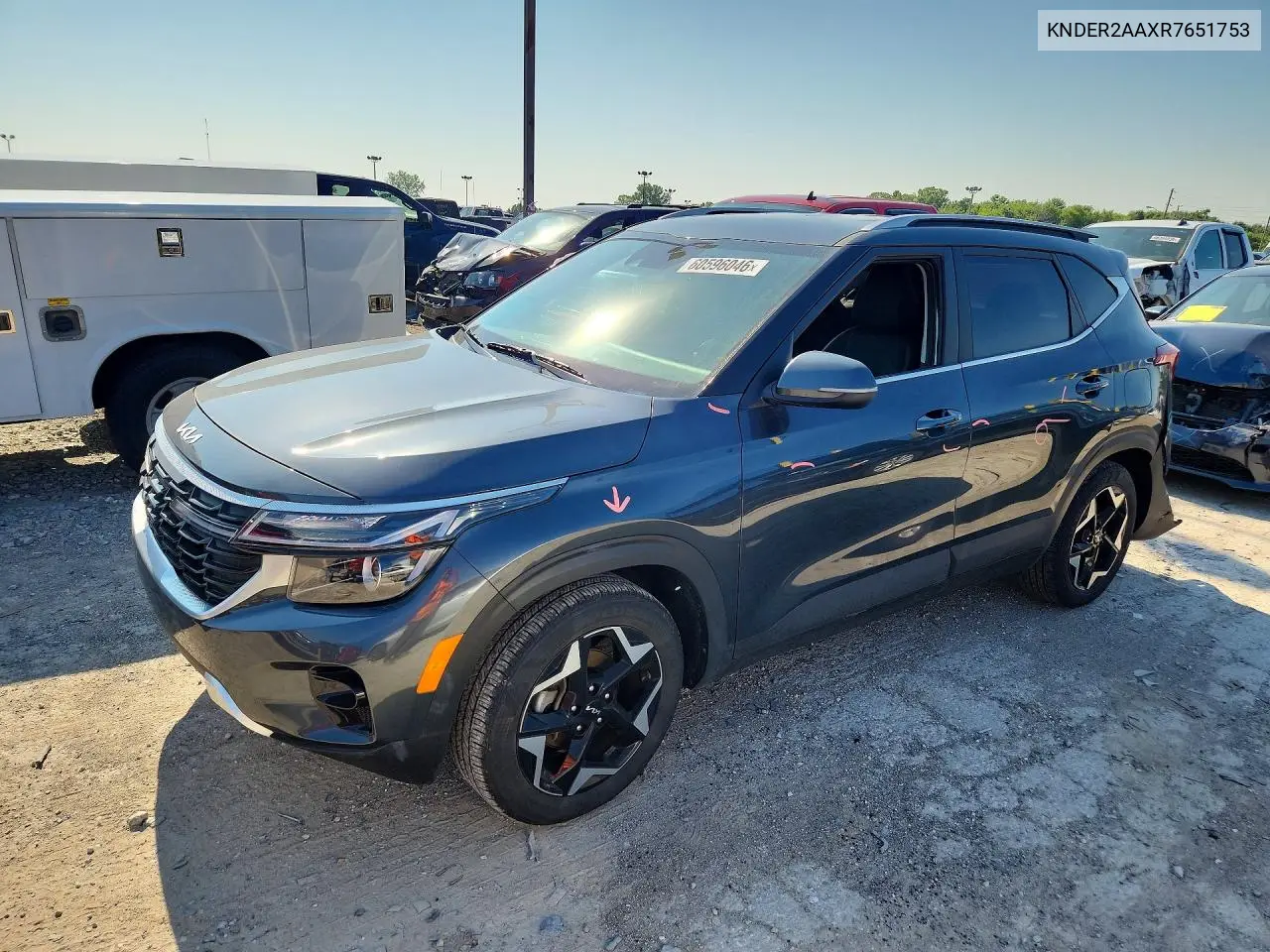 2024 Kia Seltos Ex VIN: KNDER2AAXR7651753 Lot: 60596046
