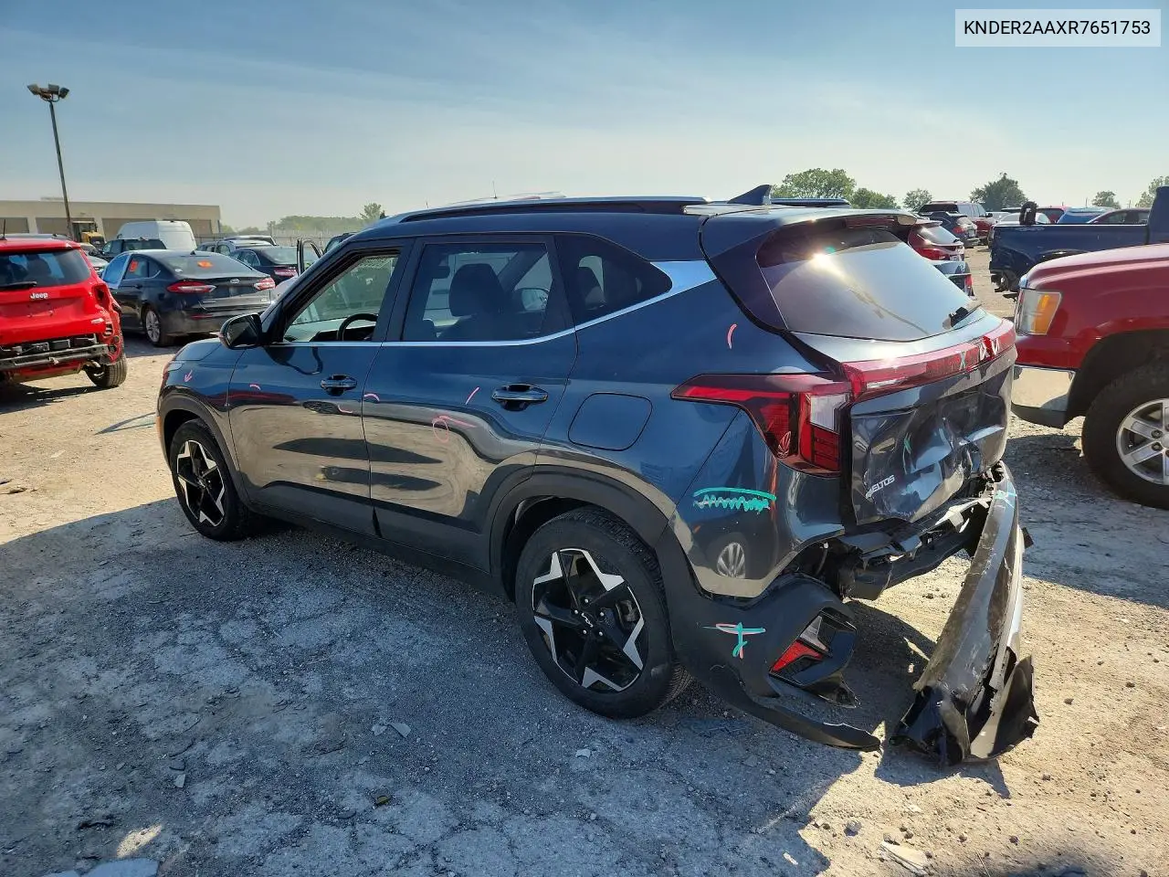 2024 Kia Seltos Ex VIN: KNDER2AAXR7651753 Lot: 60596046