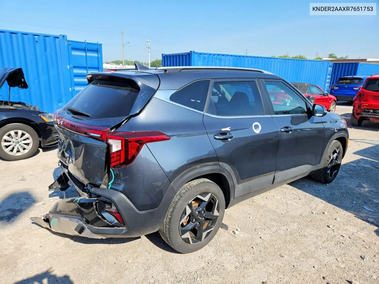 2024 Kia Seltos Ex VIN: KNDER2AAXR7651753 Lot: 60596046