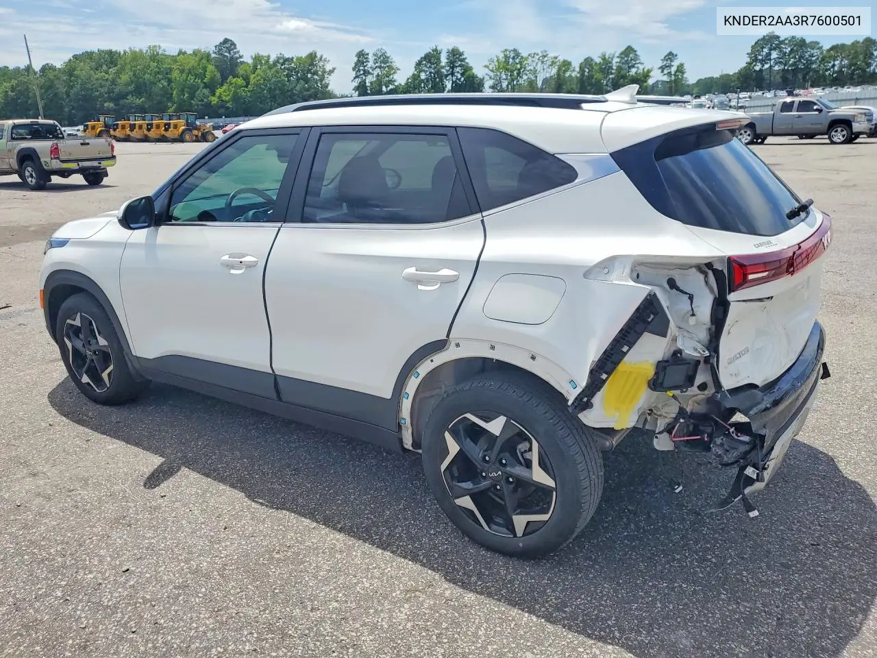 2024 Kia Seltos Ex VIN: KNDER2AA3R7600501 Lot: 60606026