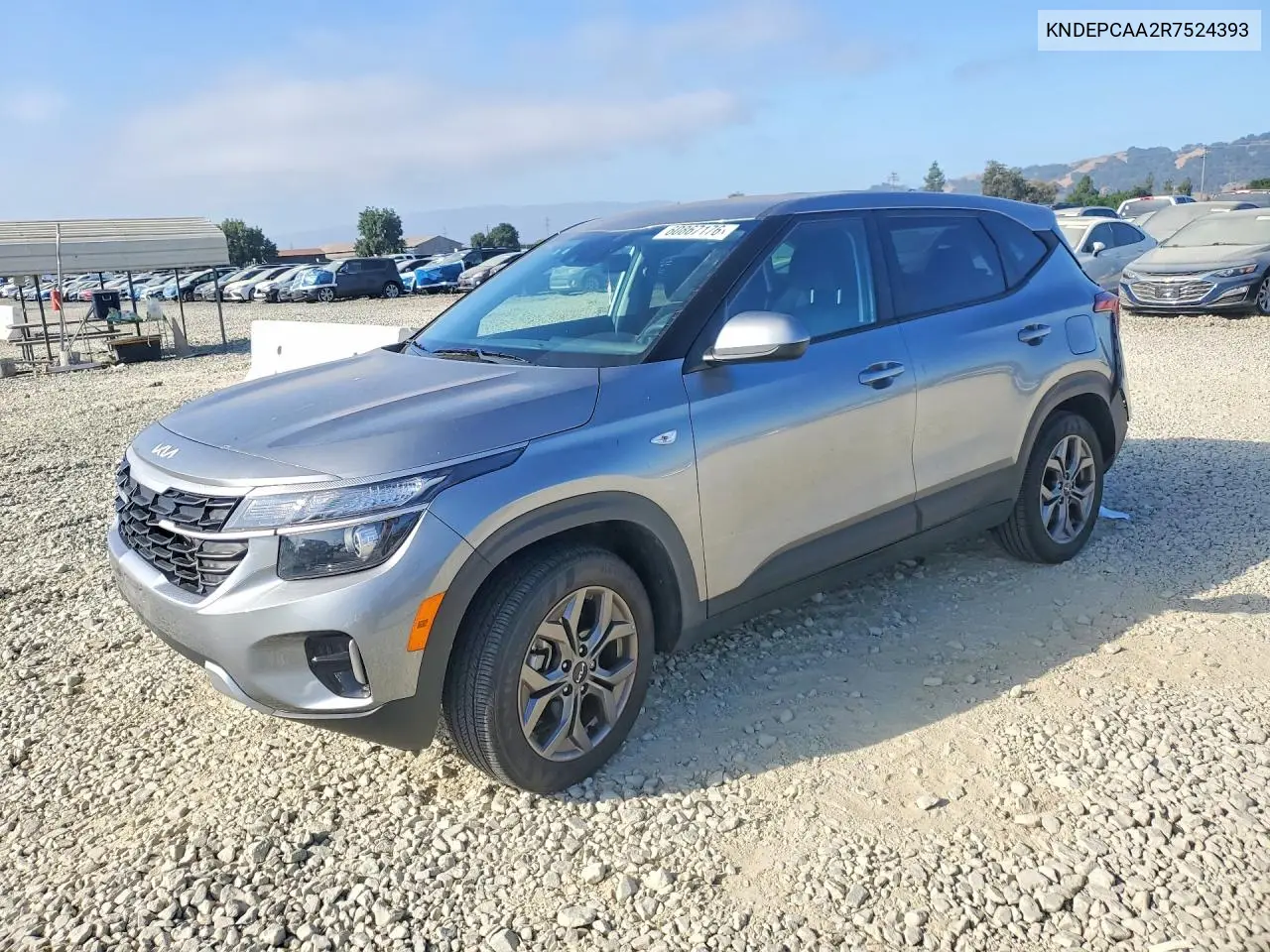 2024 Kia Seltos Lx VIN: KNDEPCAA2R7524393 Lot: 60867176