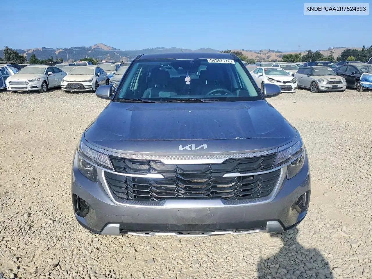 2024 Kia Seltos Lx VIN: KNDEPCAA2R7524393 Lot: 60867176