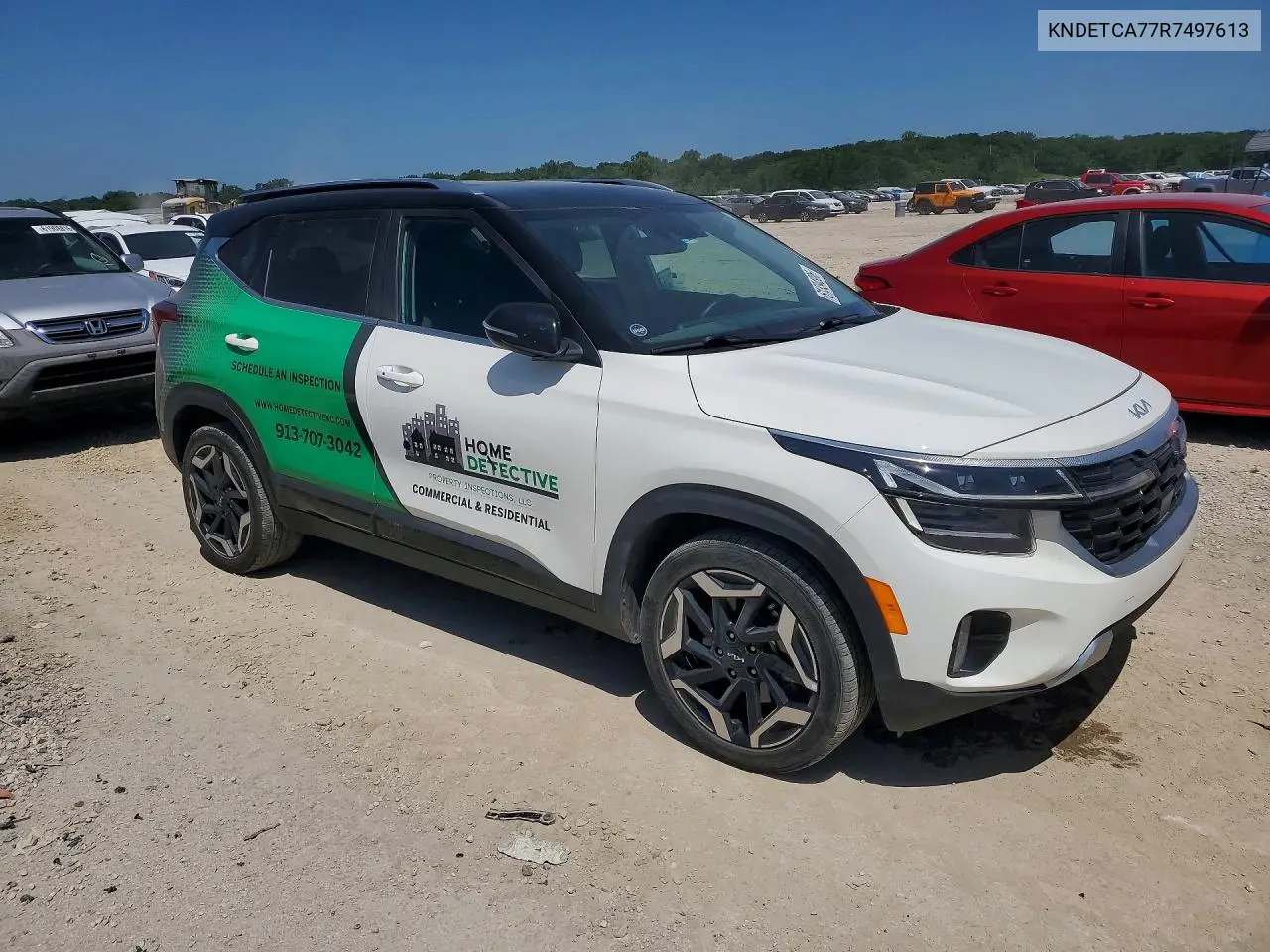 2024 Kia Seltos Sx VIN: KNDETCA77R7497613 Lot: 61334306