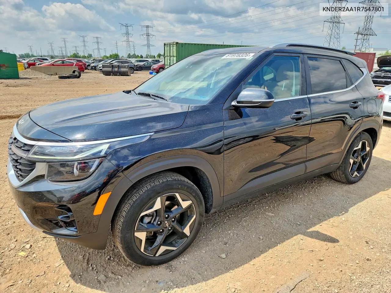 2024 Kia Seltos Ex VIN: KNDER2AA1R7547801 Lot: 61978326