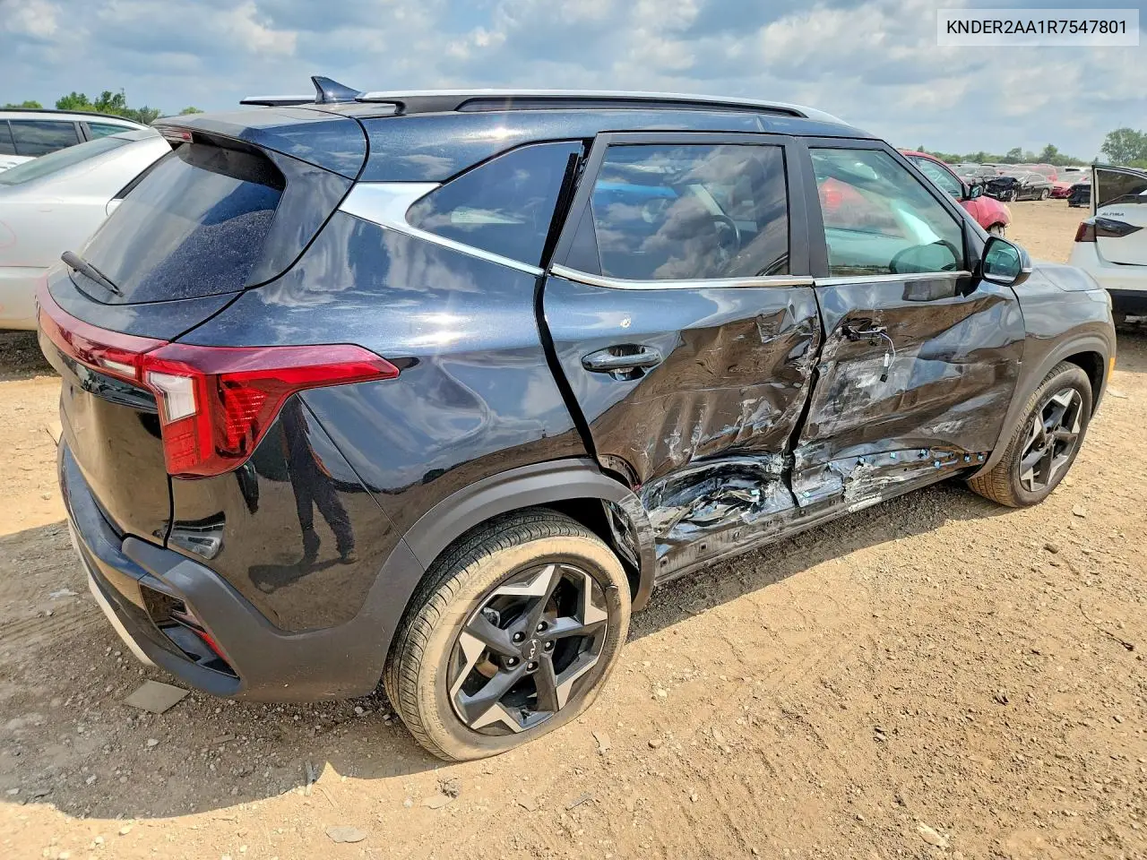 2024 Kia Seltos Ex VIN: KNDER2AA1R7547801 Lot: 61978326