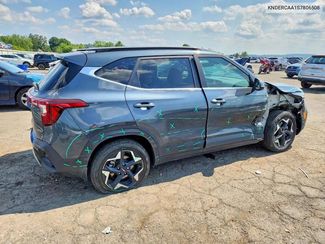 2025 Kia Seltos Ex VIN: KNDERCAA1S7806508 Lot: 60940186